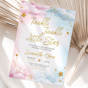 Convite Revelação do Sexo Twinkle Twinkle Little Star