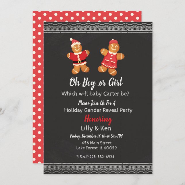 Convite Revolução de Gênero do Gingerpão (Frente/Verso)