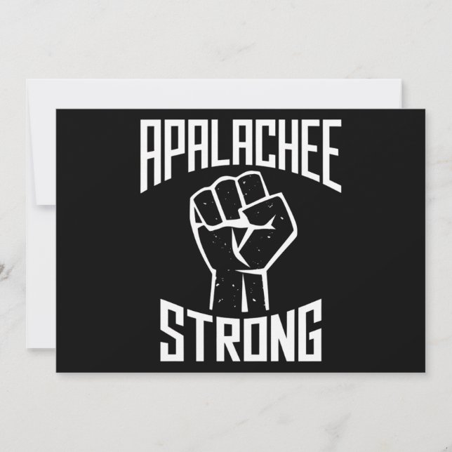 Convite Reze por Apalachee High School Forte  (Frente)