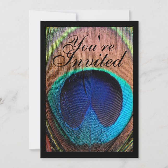 Convite Rich Blues para Penas de Macro (Frente)