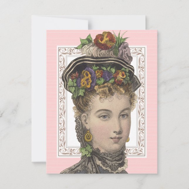 Convite Rico chapéu e Páscoa de funil (Frente)