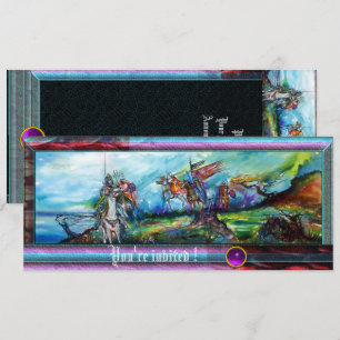 Convite RIDERS IN STORM Knights Horseback PARBURK