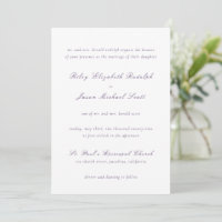 Riley Purple Elegant Wedding