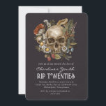 Convite RIP 20s - Partido Floral aniversário de 30 anos<br><div class="desc">RIP 20s - Partido aniversário de 30 anos Botânico Floral Mushroom</div>