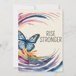 Convite Rise Stronger Themed