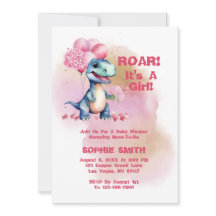 Roar É Um Dinossauro Bebê T-Rex Rapariga