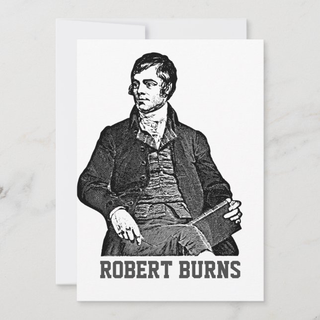 Convite Robert Burns (Frente)