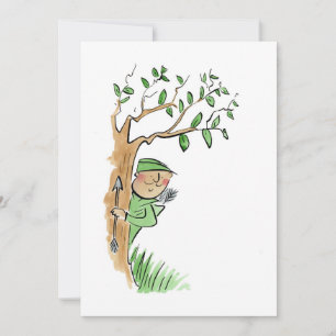 Convite Robin Hood, Sherwood Forest, Nottingham