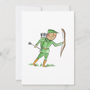 Convite Robin Hood, Sherwood Forest, Nottingham