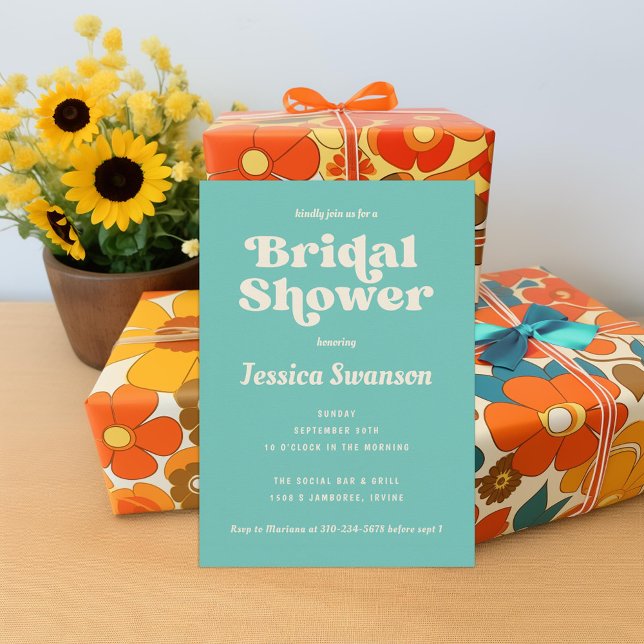 Convite Robins Creme Azul Chá de panela Retroativo (Criador carregado)