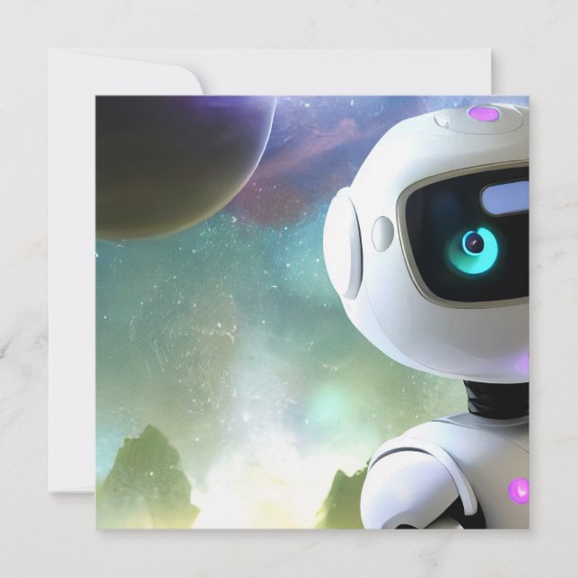 Convite Robot (Frente)