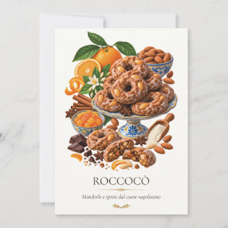 Convite Roccocò – Vintage Italian Dessert