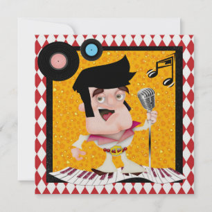 Convite Rock and Roll de vamos - SRF