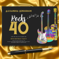 Rock and Roll do aniversário de 40 anos