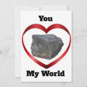 Convite Rock My World Day Card