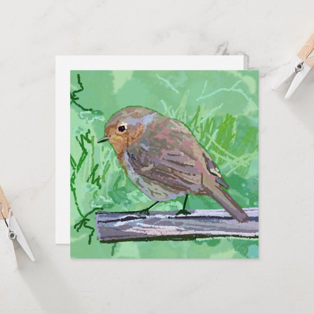 Convite Rockin Robin (Frente/Verso In Situ)