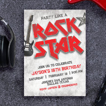 Rockstar Birthday