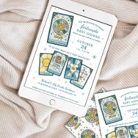 Roda da Fortuna do Tarot Revelação de Gênero Chá d