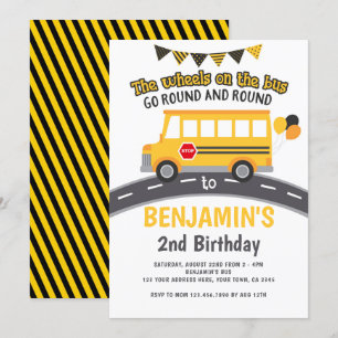 Convite Rodinhas do ônibus