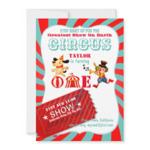 ROLL UP CIRCUS primeiro aniversario Boy Greater Sh