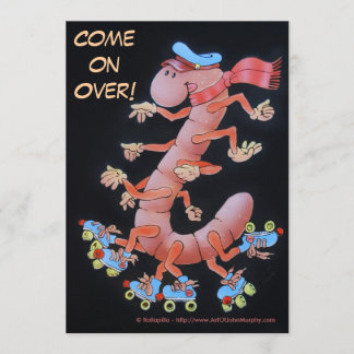 Convite - Rollapilla para crianças