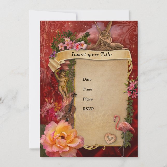 Convite Romance (Frente)