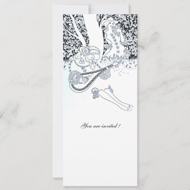CONVITE ROMANCE, AMANTES ROMÂNTICOS CASAMENTO PARTE PRETA  (Frente)