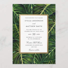 Convite Romance tropical II