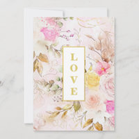 *~ Romance Vintage AR26 Flower QR RSVP Casamento