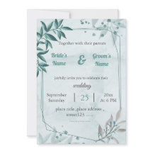 romântico azul deixa casamento geométrico floral