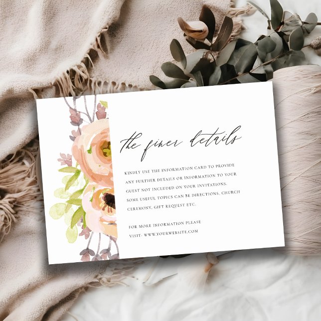 CONVITE ROMÂNTICO, PURPER, INFORMAÇÃO FLORAL AZUL (Criador carregado)