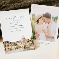 ROME Itália Skyline Destino Salvar a Data