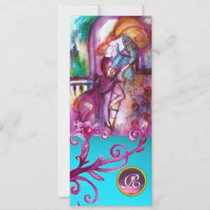 Convite ROMEO E JULIET/Rupos Florais A Azar Rosa