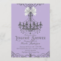 Ropa Interior com Laço Branco Roxo e Prata para o