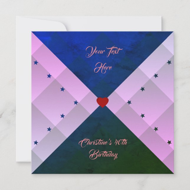 Convite Rosa (Frente)