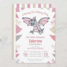 Rosa, a Festa de aniversário do nosso pequeno Dino