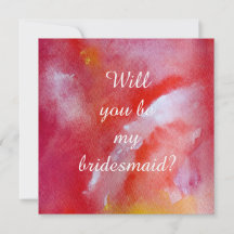 Rosa amarela aquarela você será minha dama de honr