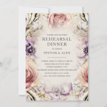 Rosa Bege Floral Borboletas Creme Casamento