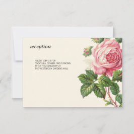 Convite Rosa Boho Pintage