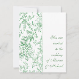 Convite Rosa Chintz - Padrão Floral