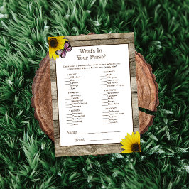 Convite Rosa de girassol O que há no seu Chá de fraldas