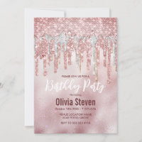 Rosa de microfone dourado brilha monograma