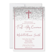 Rosa Dourada Silver Girl First Santa Comunhão