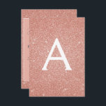 Convite Rosa Dourado Glitter Sweet 16 Salve a data<br><div class="desc">Rosa Dourado Sparkle Glitter Doce Dezesseis Monogramas Nome e Salve Inicialmente o Convite de aniversário de Datas. Este convite é perfeito para a Festa de aniversário Rosa Dourada Sparkle Glitter Sweet 16 que está a tentar comemorar em Rosa Rosa Rosa Rosa Rosa Dourada.</div>