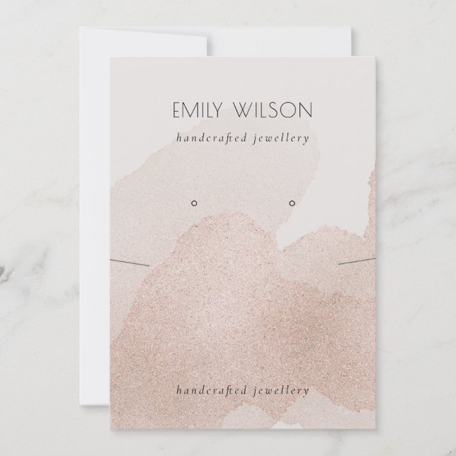 Convite Rosa Dourado Shimmer Traça O Ecrã De Arranque De C (Frente)