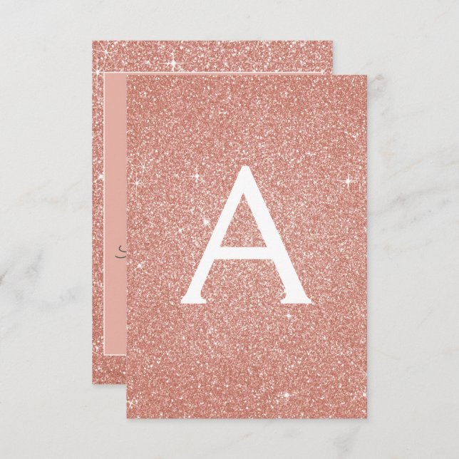 Convite Rosa Dourado Sparkle Glitter Doce Dezesseis Aniver (Frente/Verso)