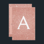 Convite Rosa Dourado Sparkle Glitter Doce Dezesseis Aniver<br><div class="desc">Rosa Dourado Sparkle Glitter Doce Dezesseis Monogramas Nome e Convite de aniversário Inicial. Este convite é perfeito para a Festa de aniversário Rosa Dourada Sparkle Glitter Sweet 16 que está a tentar comemorar em Rosa Rosa Rosa Rosa Rosa Dourada.</div>