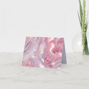 Convite Rosa e Lilás Iridescente com Lantejoulas