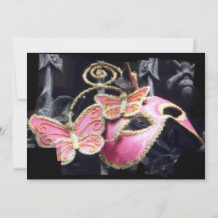 Convite Rosa Fantasma