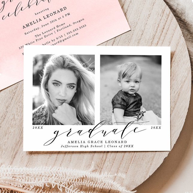 Convite Rosa | Festa de formatura de Fotografias de Agora  (Criador carregado)